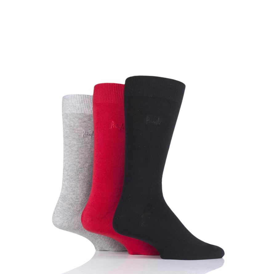 Mens Pringle Endrick Plain Trouser Socks from