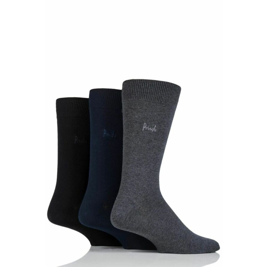 Mens Pringle Endrick Plain Trouser Socks from