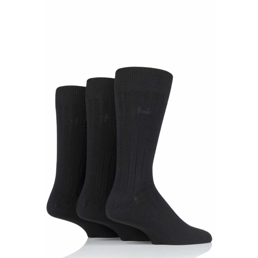 Mens 3 Pair Pringle 1214 Big Foot Socks for Larger Feet Products