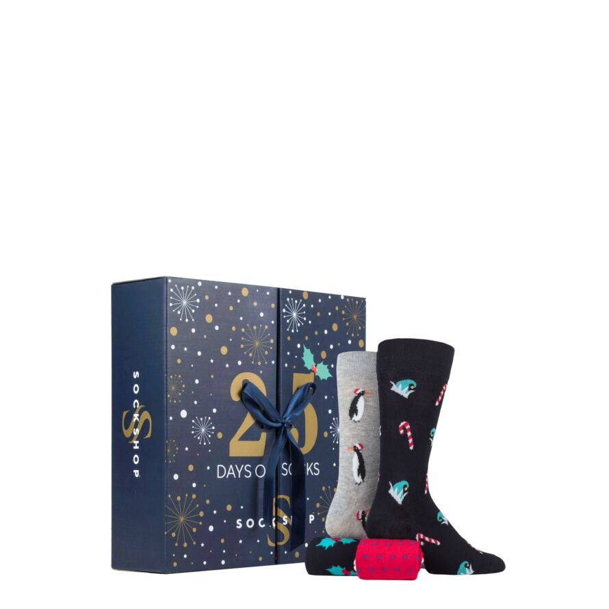 25 Pair Christmas Sock Advent Calendars
