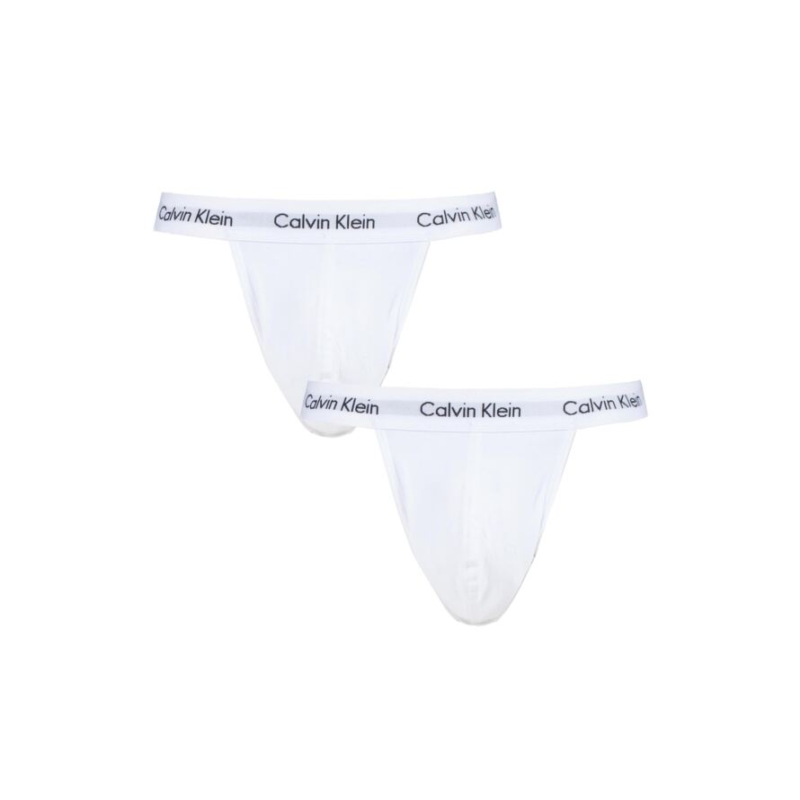 Mens 2 Pack Calvin Klein Cotton Stretch Jock Strap Briefs from