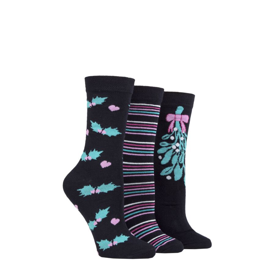 Sockshop Lazy Panda Womens Socks Novelty Fun Bright Patterned