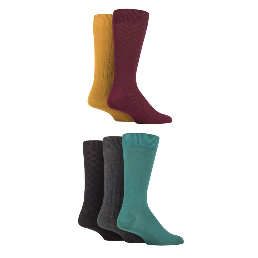 Mens Plain Bamboo Socks from