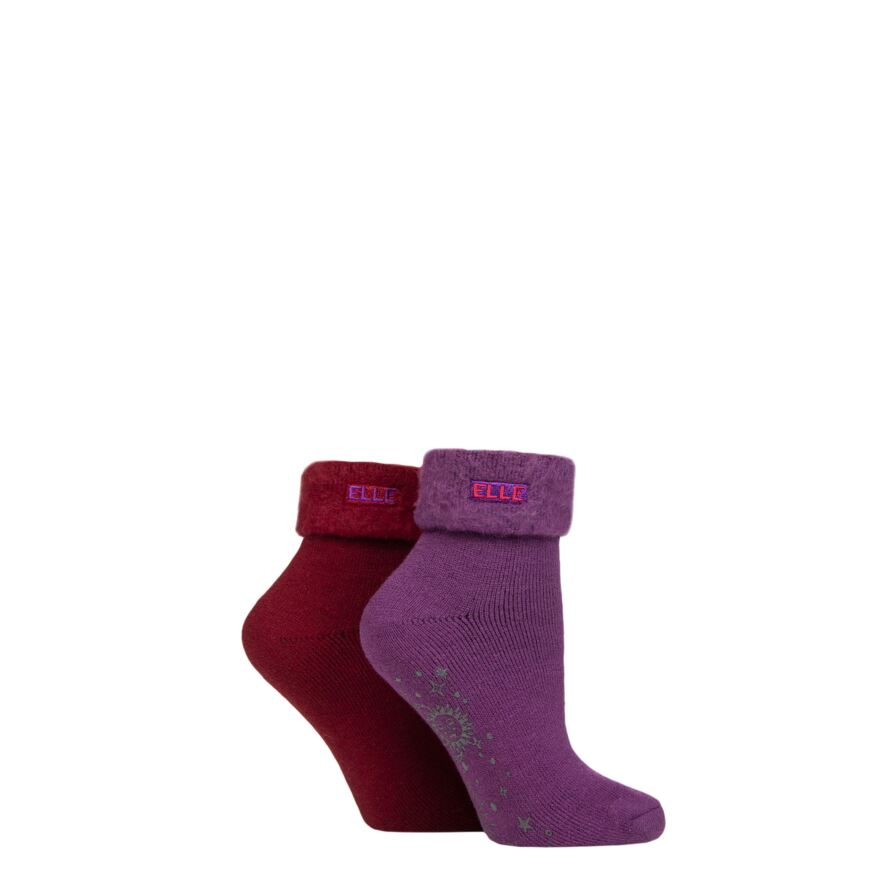 Ladies Elle Thermal Bed & Slipper Socks from SOCKSHOP