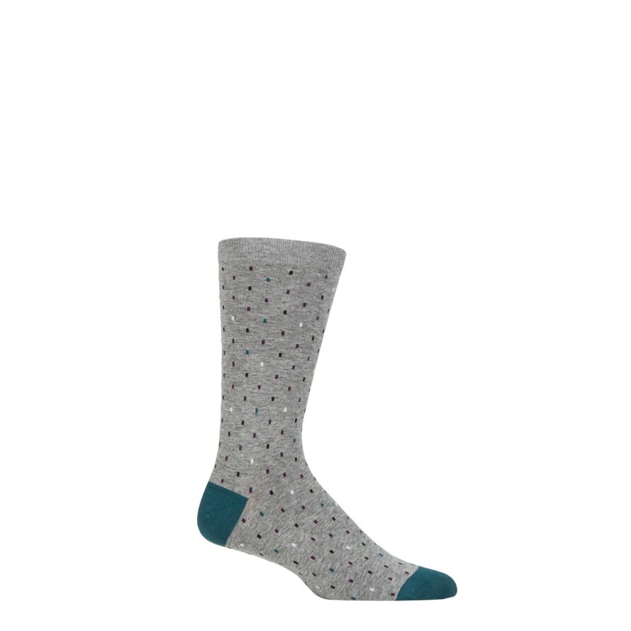 Mens 1 Pair Thought Eman Line Organic Cotton Socks from