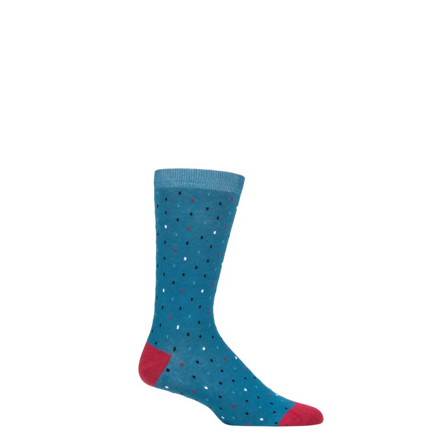 Mens 1 Pair Thought Eman Line Organic Cotton Socks from