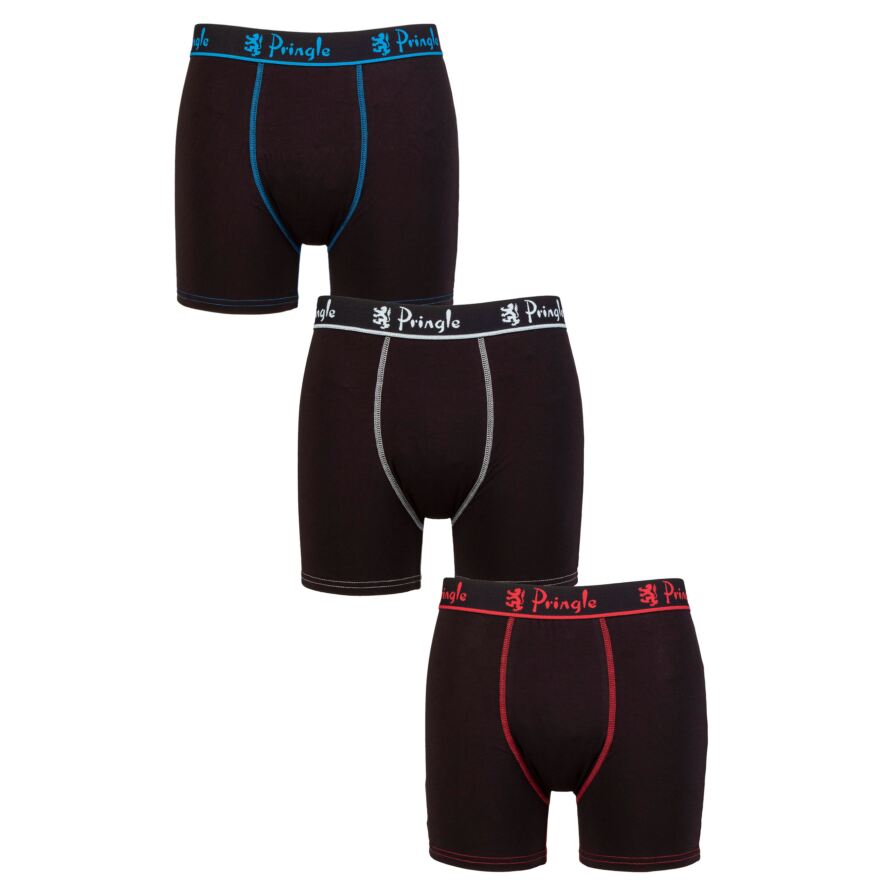 Mens 3 Pack Pringle Bamboo Boxers from