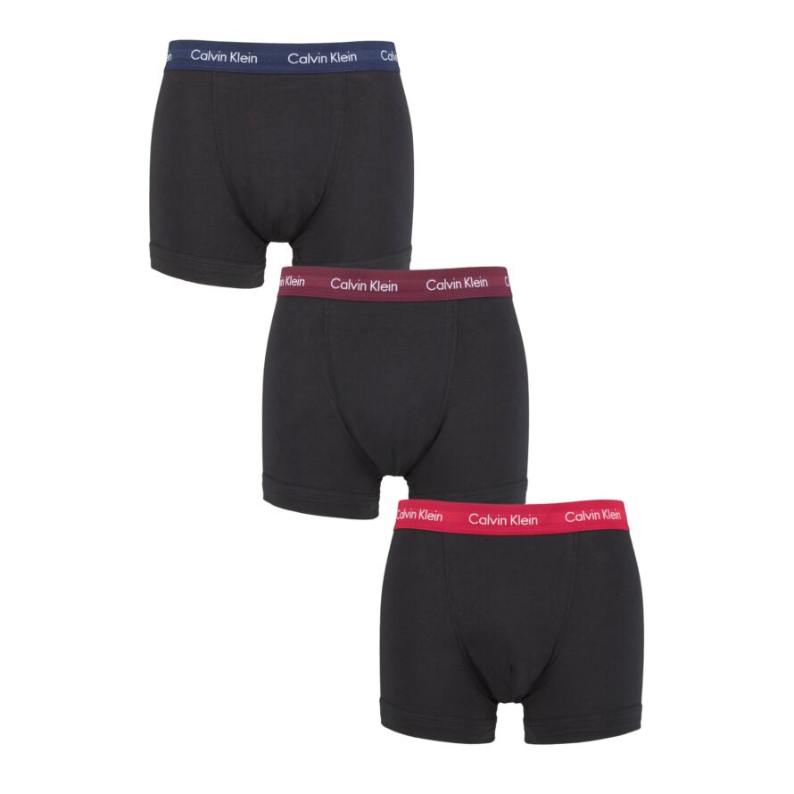 Calvin Klein Men's 5 Pk Stretch Trunks Gray Size Large main image 1