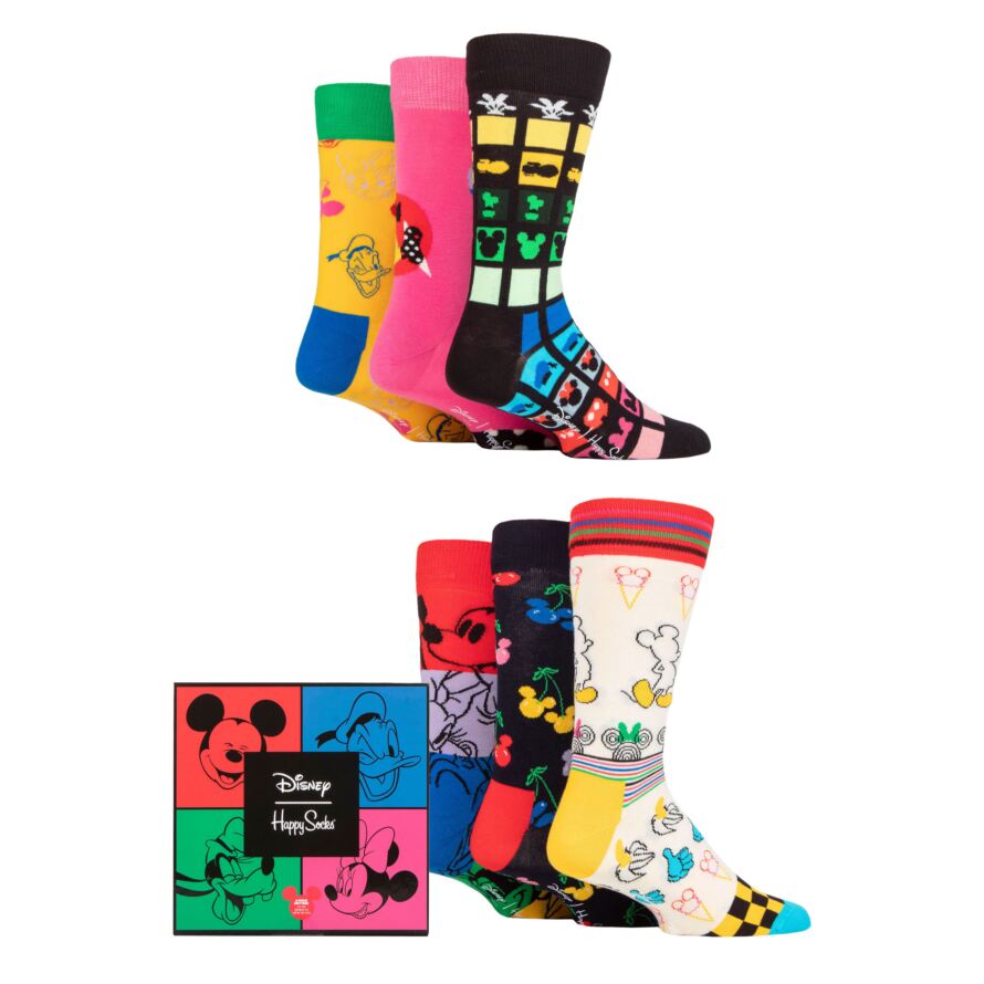Happy Socks 6 Pair Disney Gift Sets from