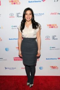 America Ferrera in secretary chic