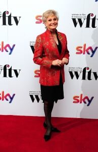 Angela Rippon reveals her tights