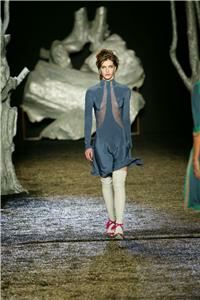 Tights of all colours hit the catwalks