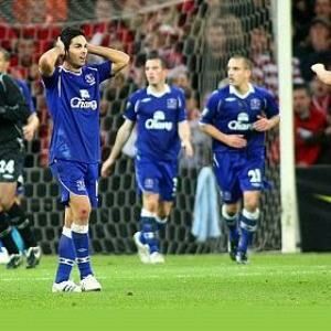 Everton fans sock it to their team