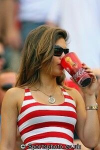 Chelsea beat Everton ... in fashion wag stakes