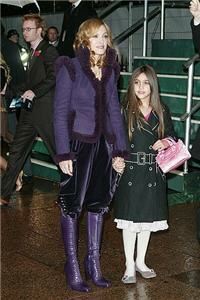 Madonna's daughter proves style in tights