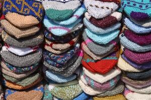 Kids novelty socks worn for event
