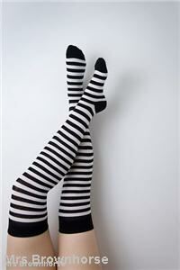 Thigh-high sock tips for winter