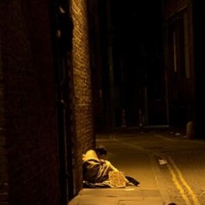 Tonight, fundraisers will sleep in cardboard boxes at Old Spitalfields market in London to raise money for the homeless