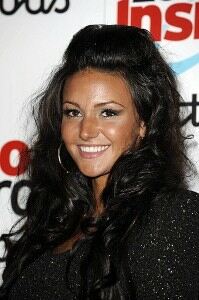 Michelle Keegan opts for knee high socks for last night out with boyfriend