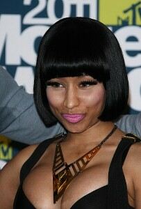 Nicki Minaj chooses childish cartoon socks
