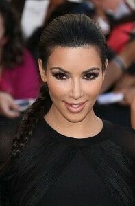 Kim Kardashian goes bowling in leather leggings