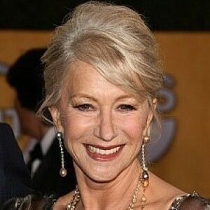 Helen Mirren keeps it classy in black tights