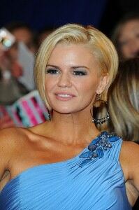 Kerry Katona displays slim physique in tight leggings