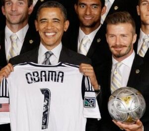 Barack Obama jokes about David Beckham's underwear ads
