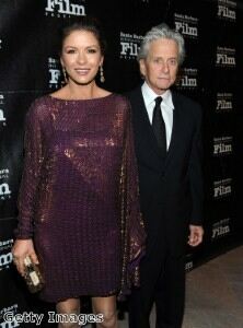 Michael Douglas caught wearing Catherine Zeta-Jones' underwear