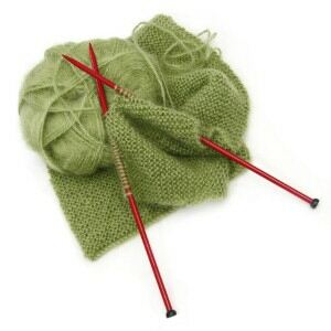 Mile-long scarf knitted in Moray