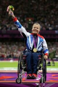 Paralympian Hannah Cockroft praises 'lucky socks'