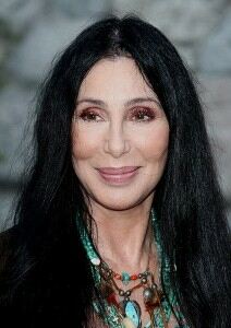Cher attempts unusual fishnet tights ensemble