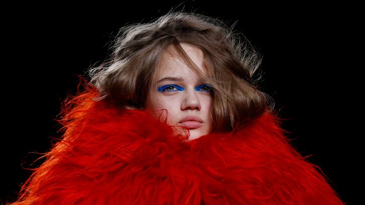 Fluffy – Fake fur fluffy jackets were all over the catwalk. Jonathan Brady / PA Wire