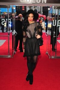 Black dress code at Iron Man event