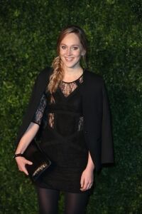 Black tights and dresses at awards