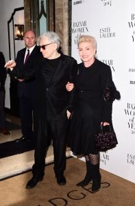 Blondie pair black together at awards