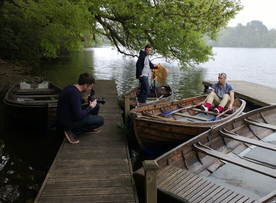 Our model Jason looks like a natural rower...