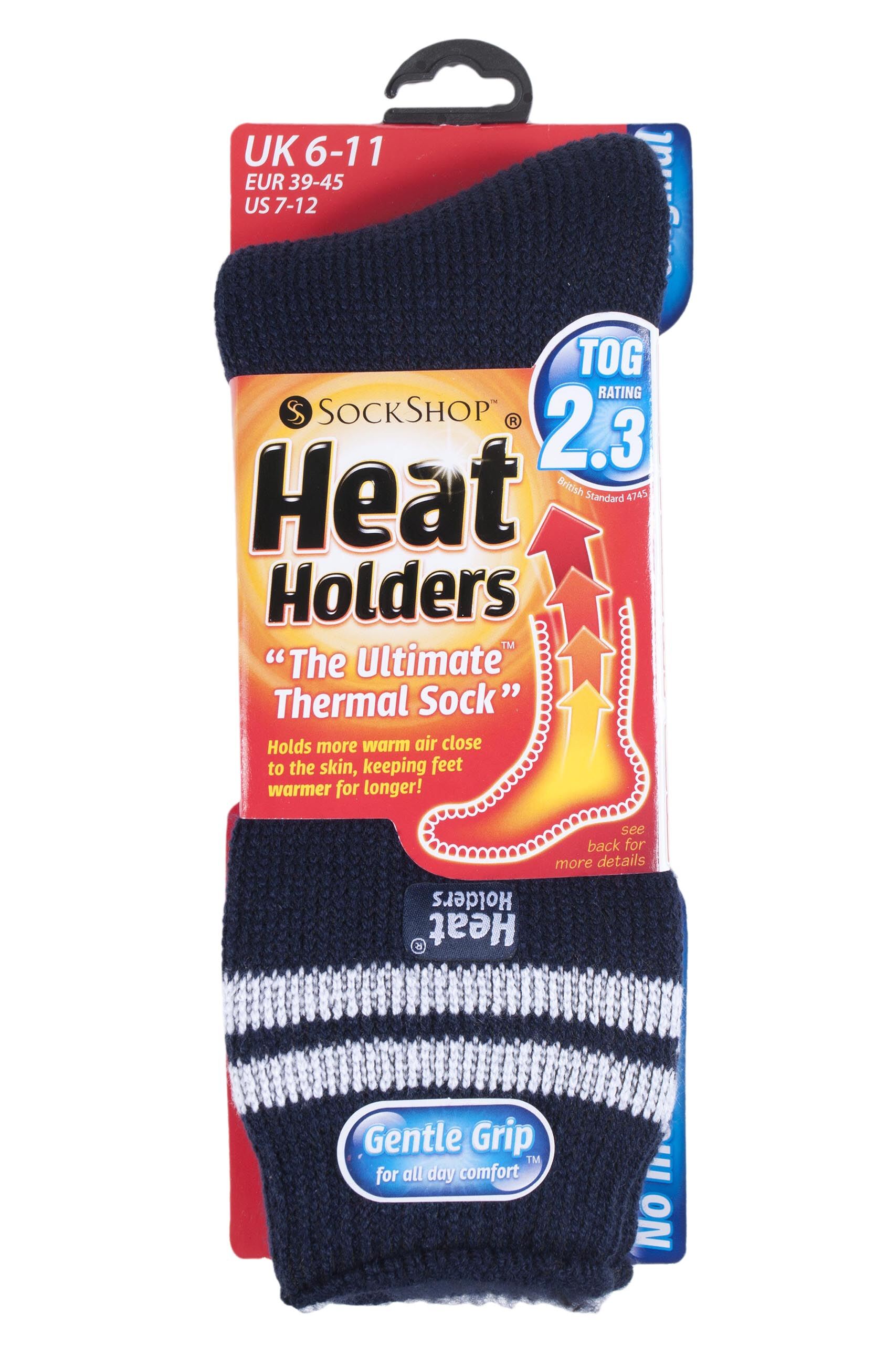 Heat Holders For Football Fans Socks In Navy & White