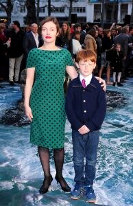 Camilla is dotty for black tights