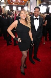 Carey plumps for netted tights