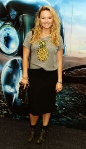 Charlie enjoys 'fruity' night at the movies