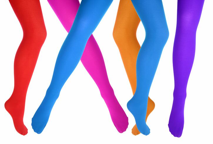 All The Colours Of The Rainbow In Legwear - UK Tights Blog