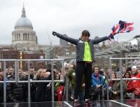 Davina dons active wear for charity