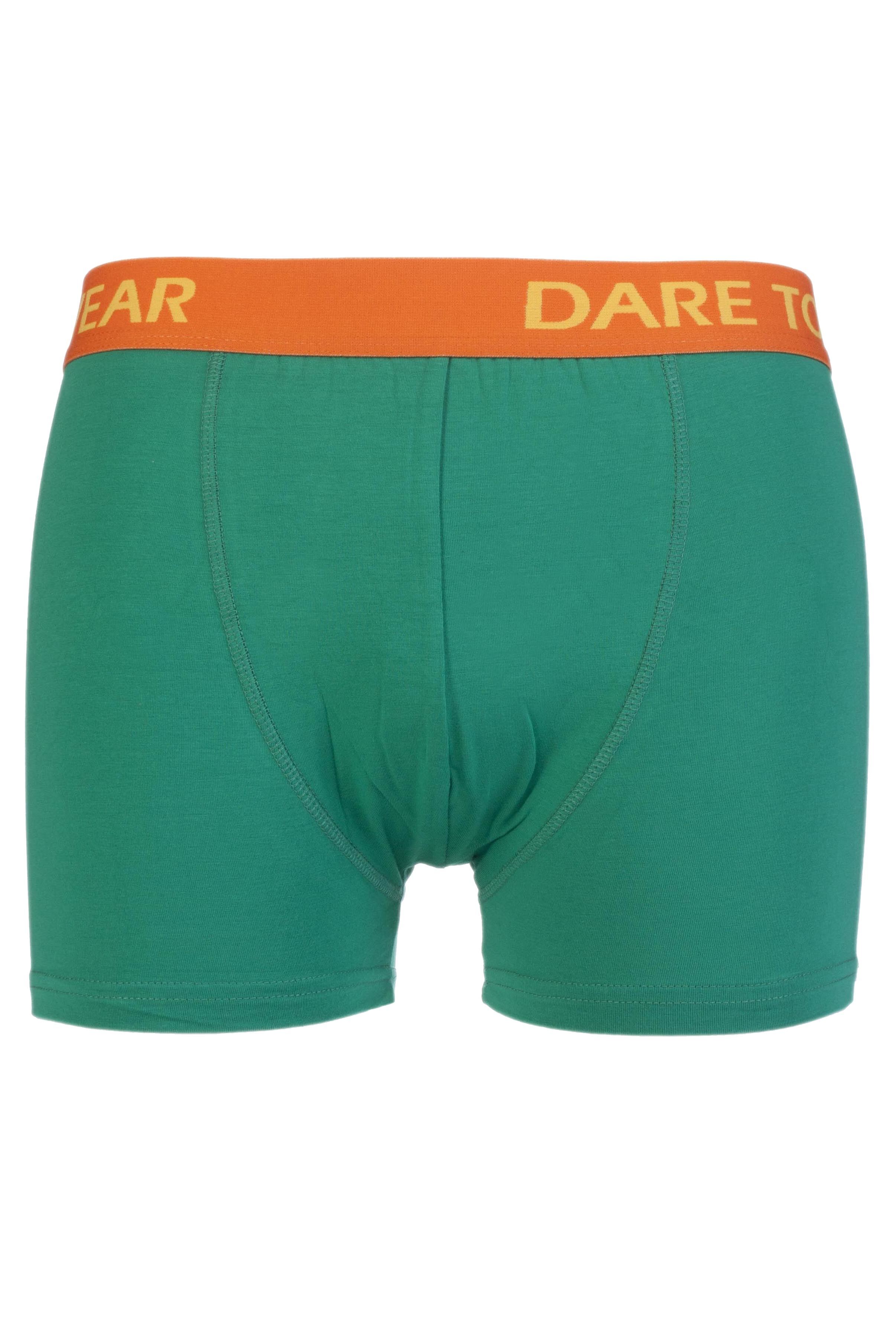Image of 1 Pack Emerald Green Dare to Wear Bamboo Hipster Trunks Men's Extra Large - SOCKSHOP