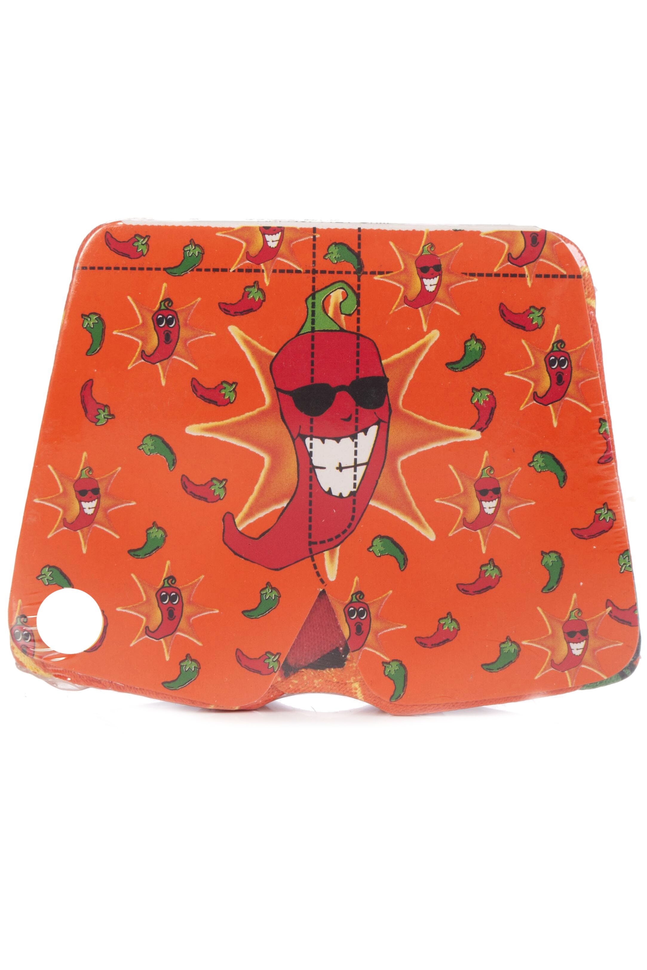 Image of 1 Pack Orange Magic Boxer Shorts In Chilli Pattern Men's Extra Large - SOCKSHOP