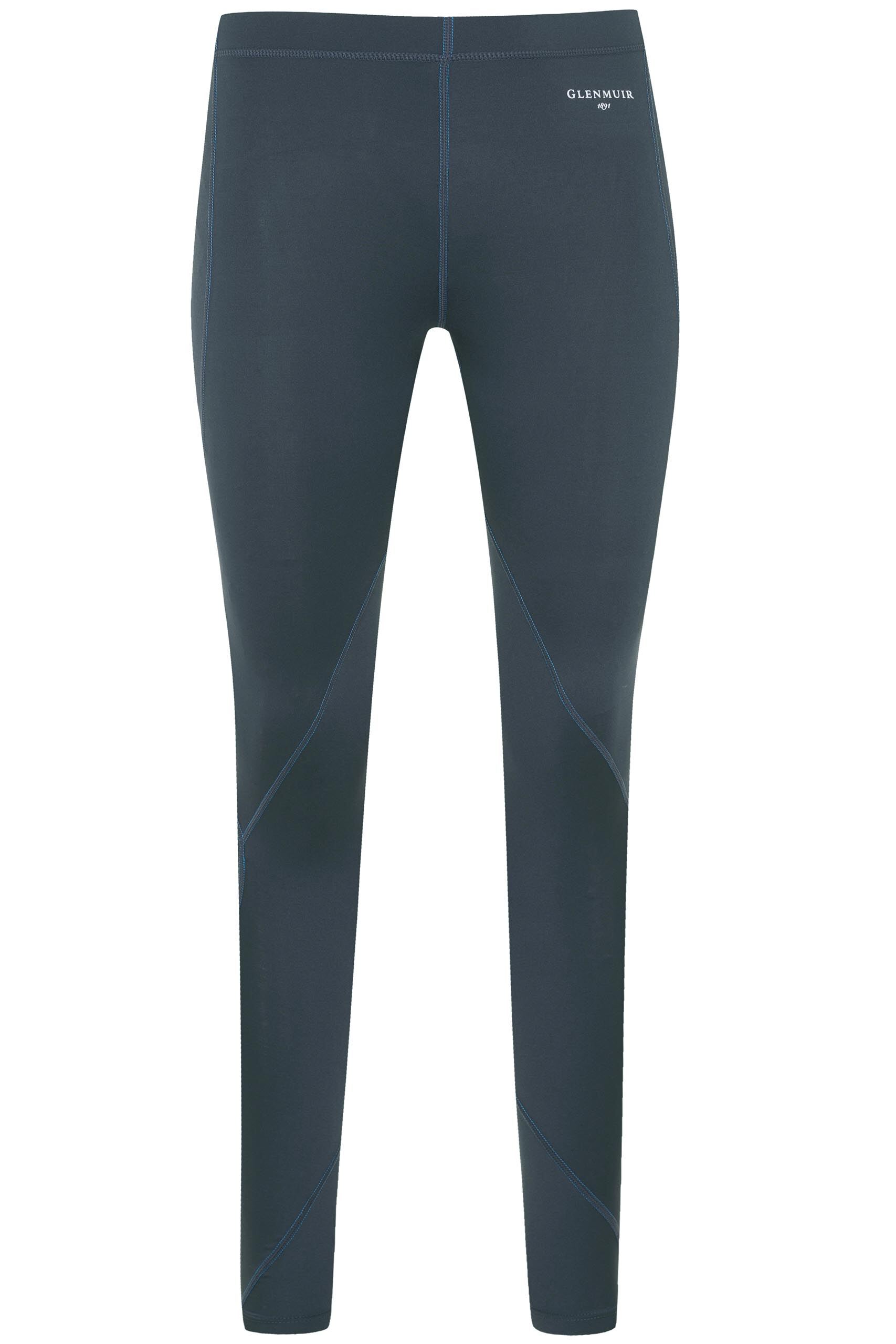 Image of 1 Pack Grey Compression Base Layer Leggings Ladies 8-10 Ladies - Glenmuir