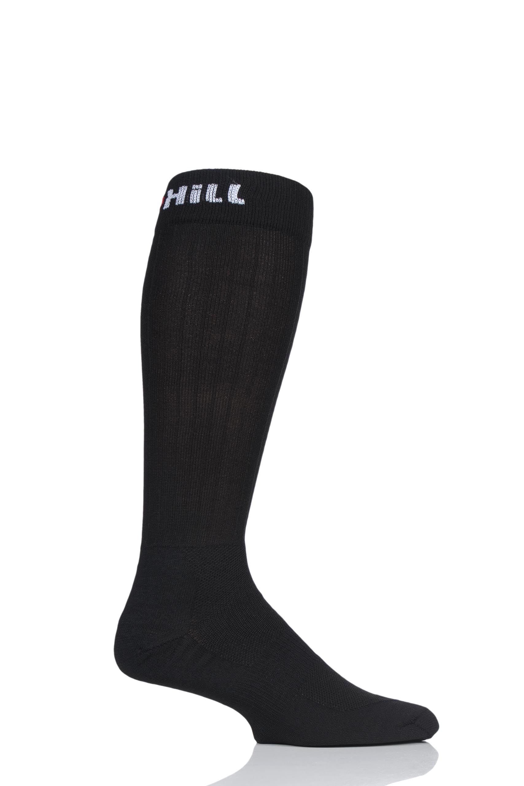 Image of 1 Pair Black Made in Finland Multilayer Sports Socks Unisex 8.5-11 Unisex - Uphill Sport