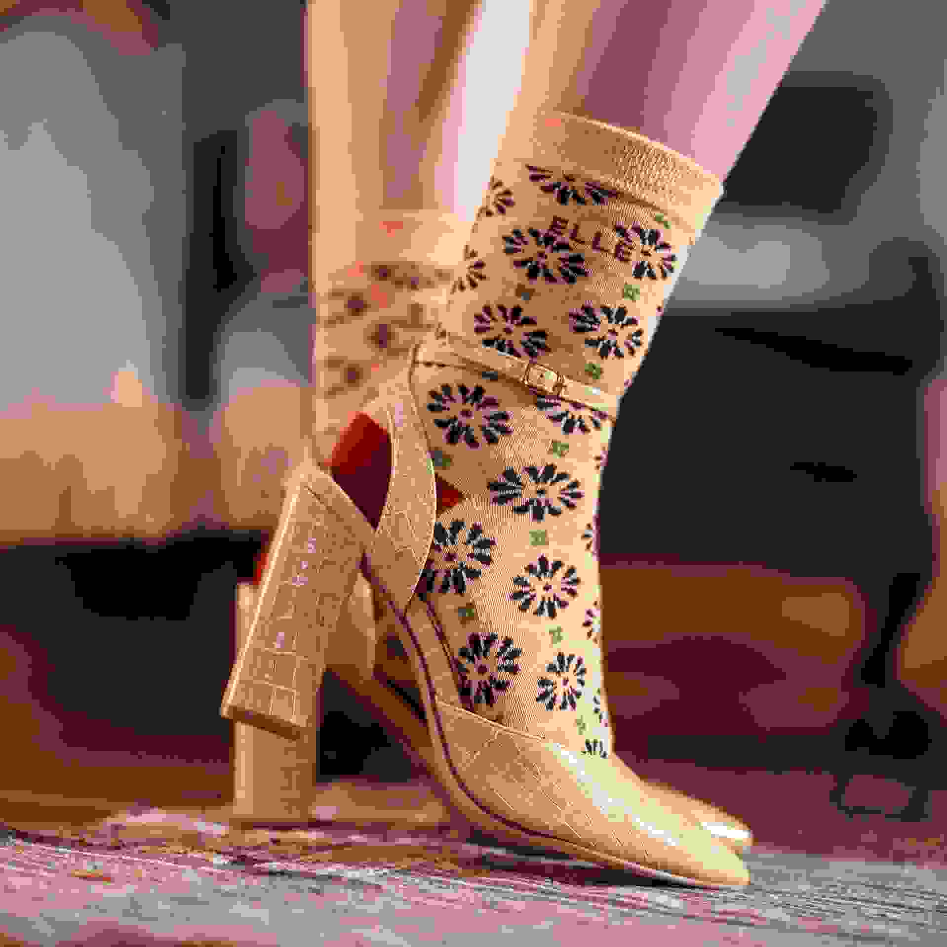 ELLE Patterned Socks