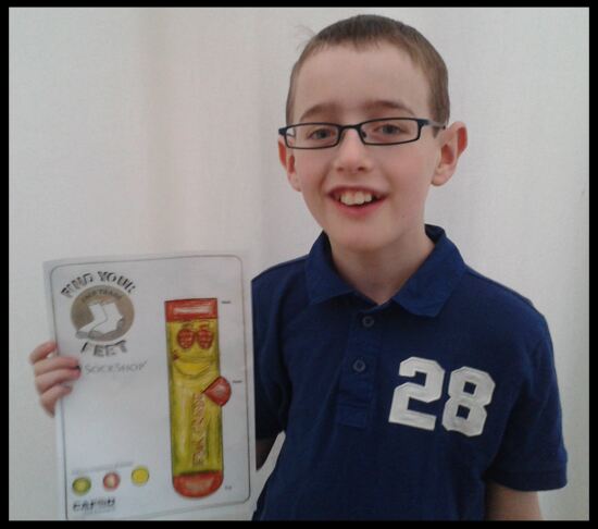 Winner - Elliot, 9 from Wythenshawe