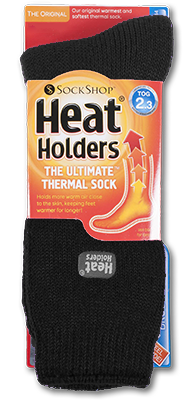 Heat Holders The Ultimate Thermal Sock - Black 